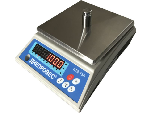 ВТД-Т3Л Весы фасовочные (порционные весы) (1,3,6кгдискр. 0.1,0.5,1г)
