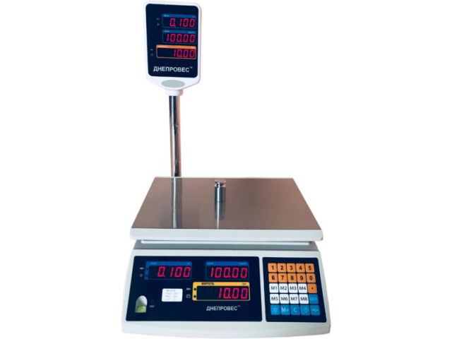 ВТД-ЕД СВ Весы торговые со стойкой