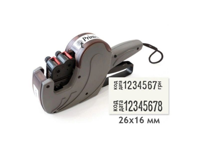 Printex Z20 в наборе (10n+10n) набор этикет-пистолет двухстрочный