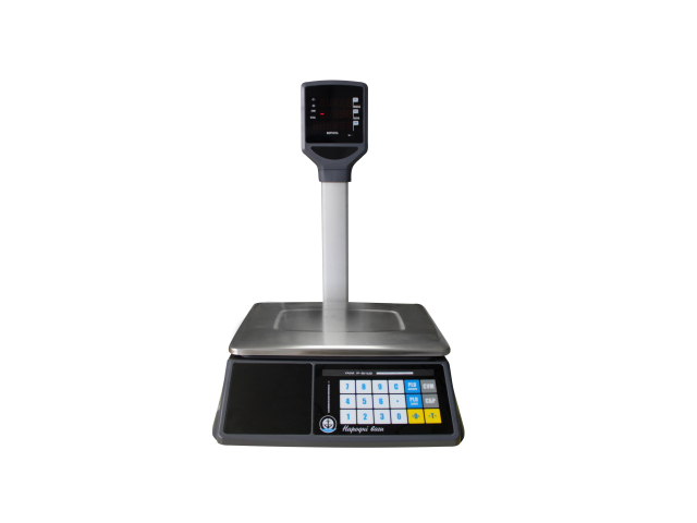 Vagar VP-15/30LED RS-232 (230x325) Весы торговые со стойкой