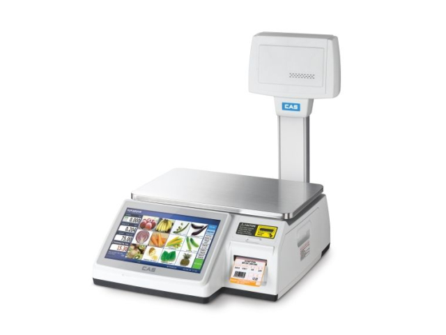 CAS CL7200-P (со стойкой) Весы с печатью этикетки