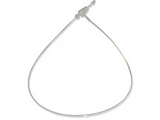 Ярлыкодержатель пластиковый 1000 шт. (130 мм) белый