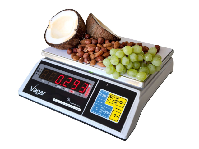 VAGAR VW TOUCH 1.5/3 кг (с оценкой соответствия) Весы фасовочные
