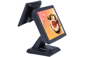 SPARK-TT-2315.Q1Т со вторым дисплеем 15'' POS-терминал (моноблок)