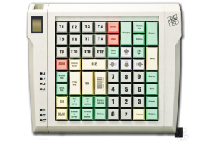 LPOS-064FP Mxx (PS/2, со сканером отпечатков пальцев) Программируемая клавиатура