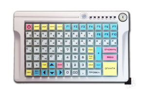 LPOS-084 Mxx (PS/2, USB, Key) Программируемая клавиатура пленочного типа