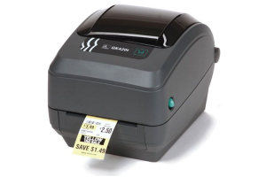 ZEBRA GK420t (USB + RS232 + LPT, отделитель этикеток) Принтер печати этикеток