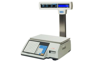 CAS CL5000J-IP-R Весы с печатью этикетки (со стойкой)