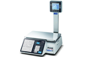 CAS CL-3500-J-IP Весы с печатью этикетки (со стойкой)