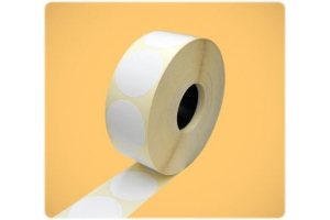 Этикетка Vellum (полуглянец) 15x15 (круг)