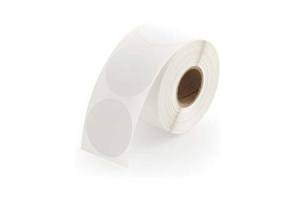 Полипропиленовая этикетка 20x20 (круг)