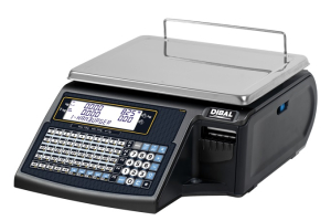 Весы торговые с чекопечатью Dibal M525F (без стойки)