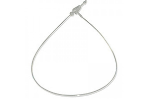 Ярлыкодержатель пластиковый 1000 шт. (130 мм) белый