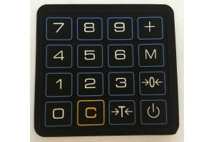 Коврик клавиатуры к весам DIGI DS-788 4x4