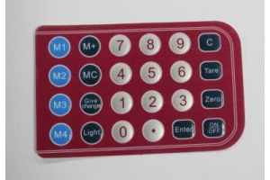 Наклейка клавиатуры JC-31 к весам Camry