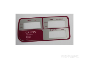 Наклейка-логотип JC/JE-11 к весам Camry