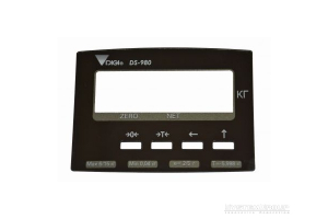 Наклейка оператора к весам DIGI DS-980(6/15 кг)