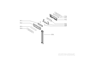Стойка индикатора в сборе  к весам DIGI SM-300P